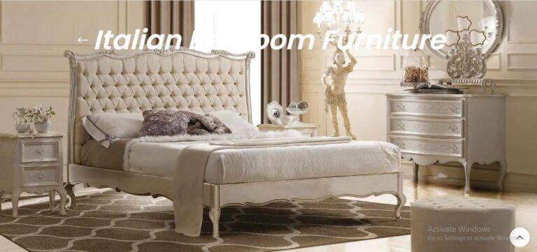 Italian Bedroom Furniture