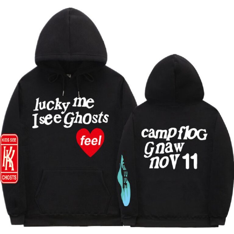 Lucky Me I See Ghosts Hoodie