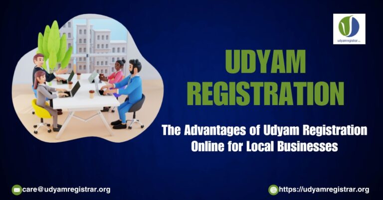 The Advantages of Udyam Registration Online for Local Businesses